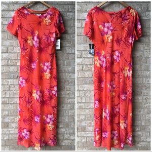 Ronnie Nicole Floral Hawaiian Beach Dress 12